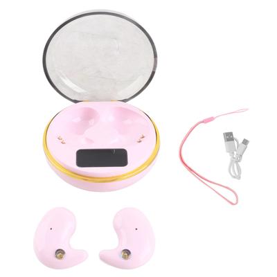 Bluetooth Ακουστικά με Θήκη Φόρτισης με Ψηφιακή Οθόνη Στερεοφωνικά Ασύρματα Ακουστικά για Ύπνο Εργασία Μουσική