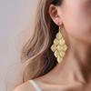 Lightweight Zinc Alloy Dangle Leaf Earrings For Women Elegant Tassels Designs Hypoallergenically Jewelry Accessories