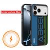 Premium Minimalist Sle Carbon Fiber for Magsafe Strong Magnet Case for IPhone 17 Pro Max 16 15 14 Anti Drop Wireless Charger Protection Cover