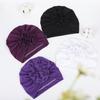 Newborn Hat Soft Stylish Polyester Cotton Big Flower Baby Cap for Little Girl