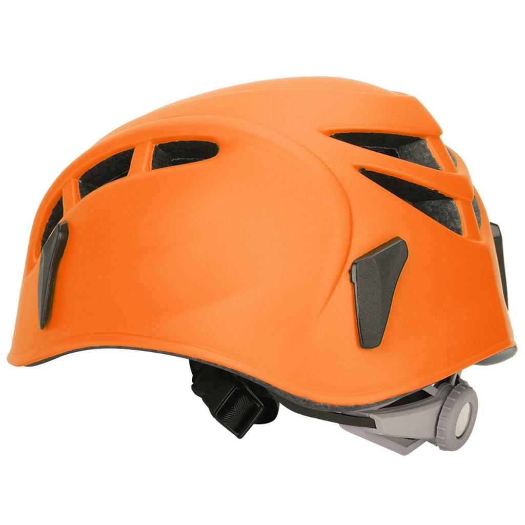 Outdoor Sport Sicherheits-Kopfschutzhelm für Bergsteigen Klettern Rollschuhlaufen(Orange)