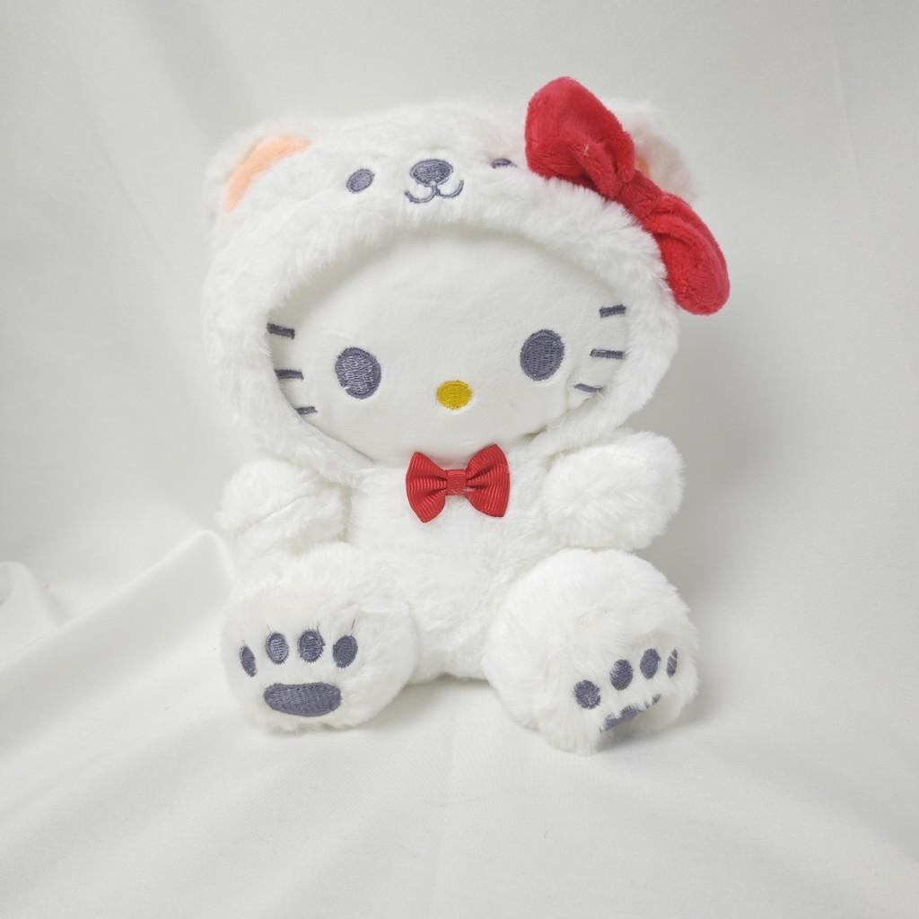 

Adorable Plush Toy Cinnamoroll Stuffed Animal Soft Crystal Velvet White Bear Hello Kitty