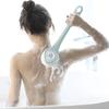 Electric Shower Brush Multi-Function Silicone Body Scrubber IP6 Waterproof Back Exfoliating Brush 5 Heads Foot Grinder