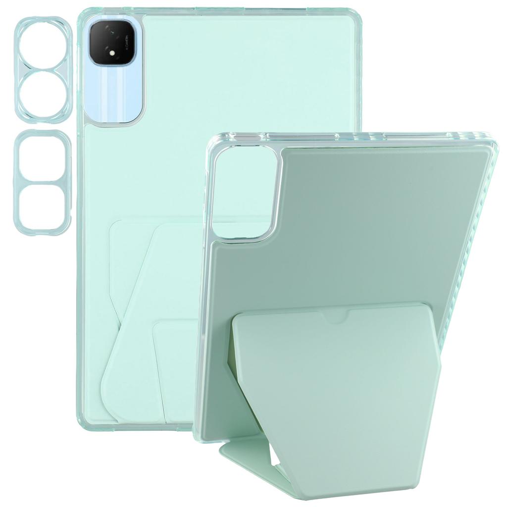 For Honor Pad GT Case TPU PU Leather Kickstand Tablet Cover with Lens Frames