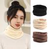 DeRong Velvet Unisex Neck Gaiter: Windproof, Warm, and Cozy for Spring, Autumn, Winter Cold Protection