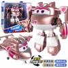 Latest Hot Super Wings Big Transformation Anime Transformation Flat Robot Action Character Transformation Toy Children'S Present