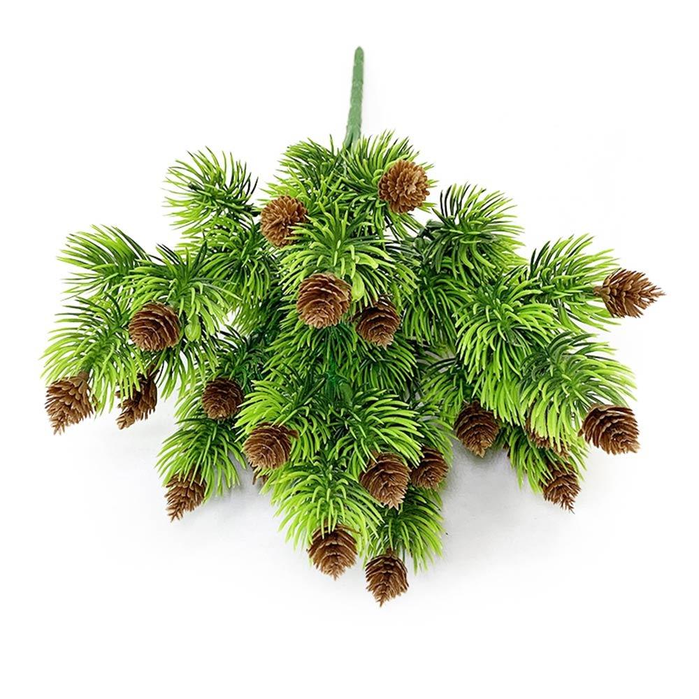 Green Artificial Pine Branches DIY Accessories Fake Pine  Festival Ornament