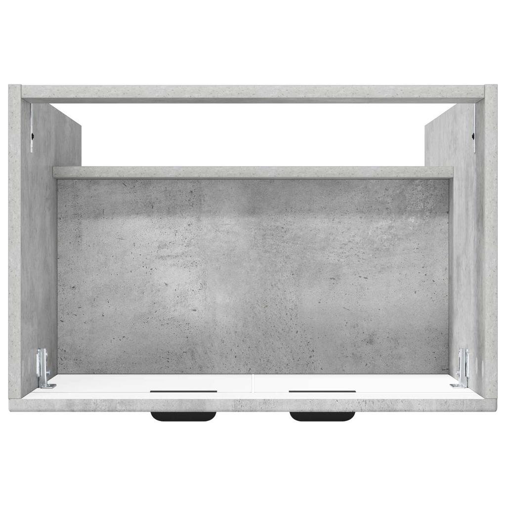 Under Sink Bathroom Cabinet In Concrete Grey 56 X 37.5 X 81 Cm