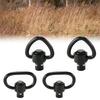 4 Pack QD Sling Swivels 1.25  Heavy Duty Quick Disconnect Push Buttons for Two Point and Traditional Sling Swivel Mount