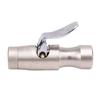 Locking   Chuck 300 PSI 1Celsius4in FNPT Heavy Duty Closed   Brass Straight Lock On Tire Chuck for Tire Inflator Gauge