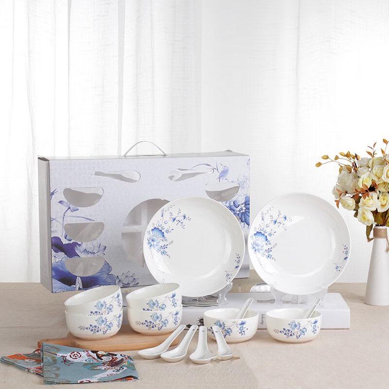 Набор керамической посуды ZISIZ из костяного фарфора