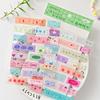 2pcs Cute Diary Series Kawaii Scrapbook Decorative Stickers Creative Collage DIY Journal Material Aesthetics Stationery Stickers
