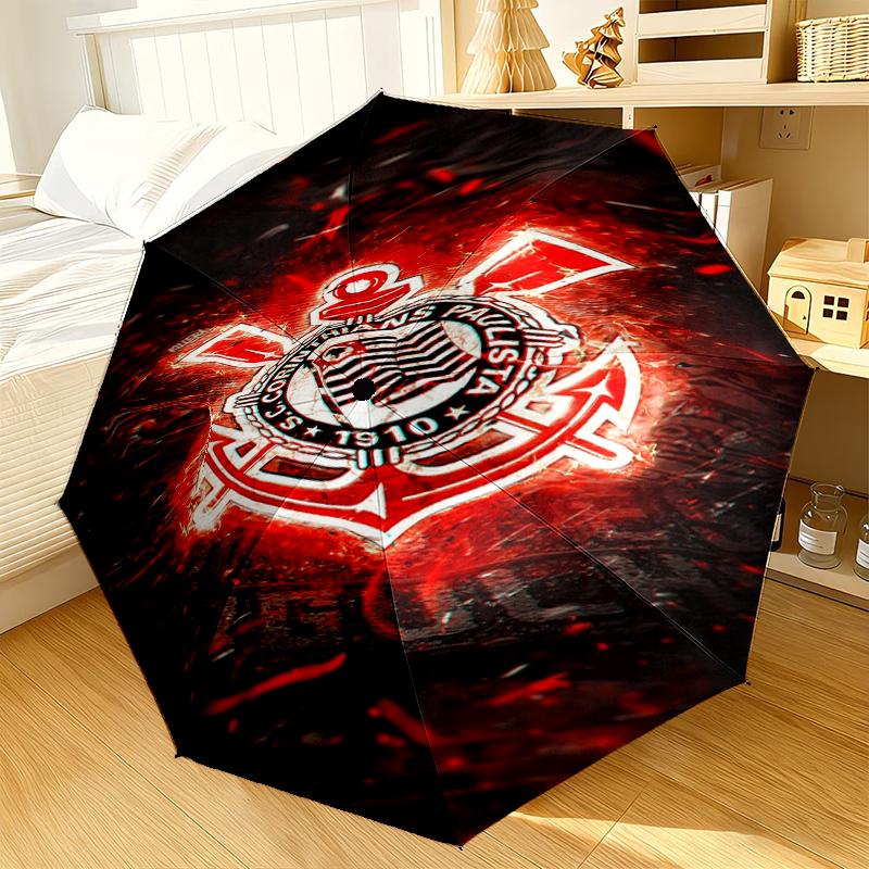 

Football Club Emblem Umbrella 8-Frame for Travel, camping, Casual Lightweight Portable Umbrella, Essential for every family Holidays Gift