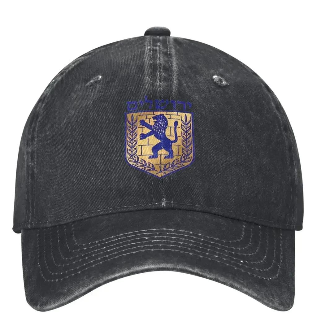 Jerusalem Stadsemblem Baseballkeps y2k Coola Dam Herr Hip Hop Mössor Solskydd Utomhus Sol Baseballkepsar Gåva