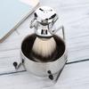 Stainless Steel Shaving Brush Beard Brush Holder Stand Soap Bowl Shaving Tool Set38092