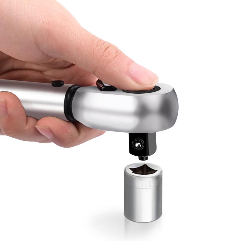 SATA 1/2-inch 2-in-1 Car SUV Tire Torque Wrench