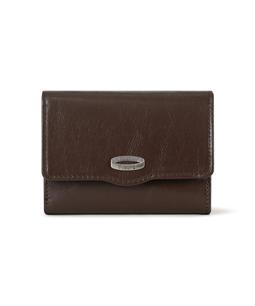 Prouve Pr Flap Wallet - Dark Brown