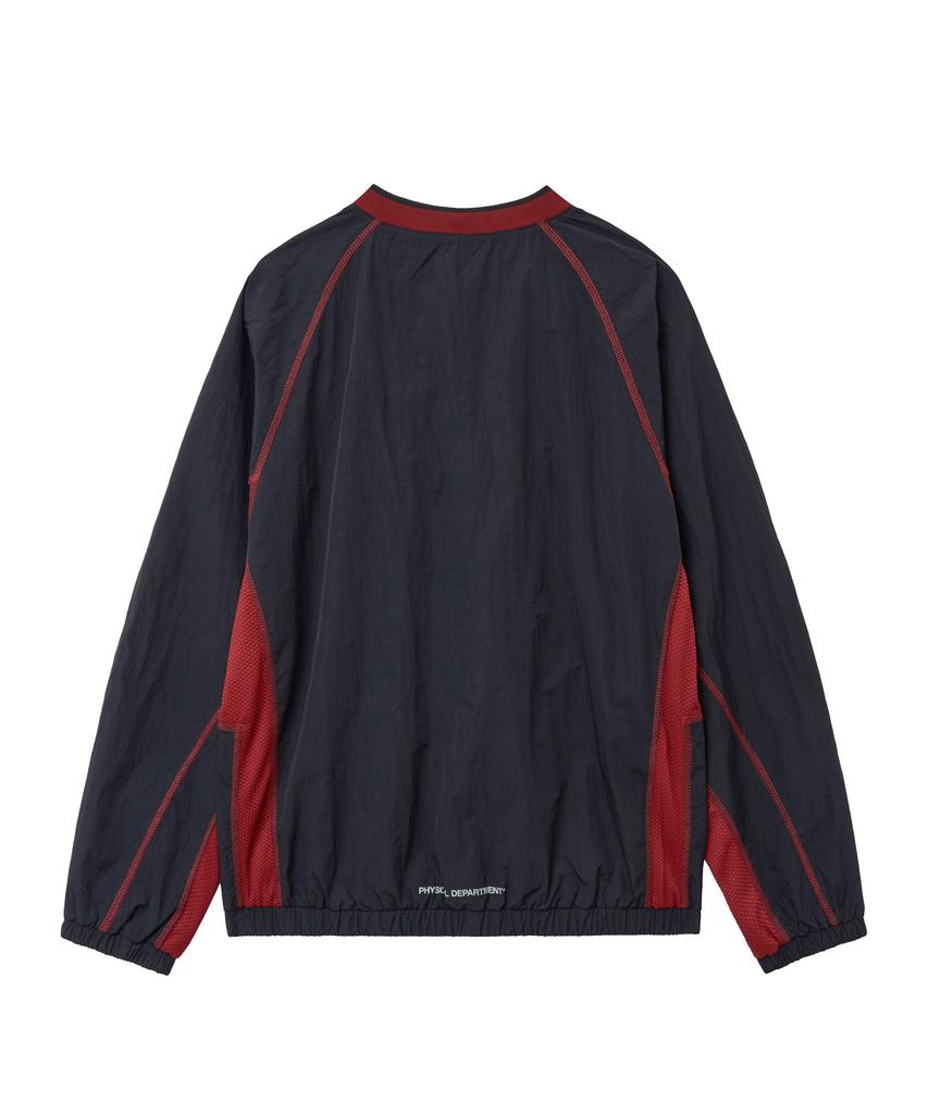 PHYPS MOTORCYCLE Nylon Mesh Block Long Sleeve Black