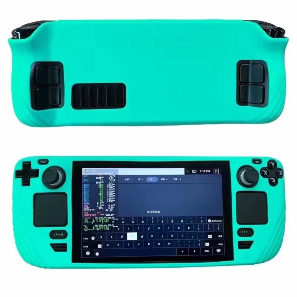Silicone Protective Case for Steam Deck Game Console Full Package Anti-slip Protective Cover Accessories