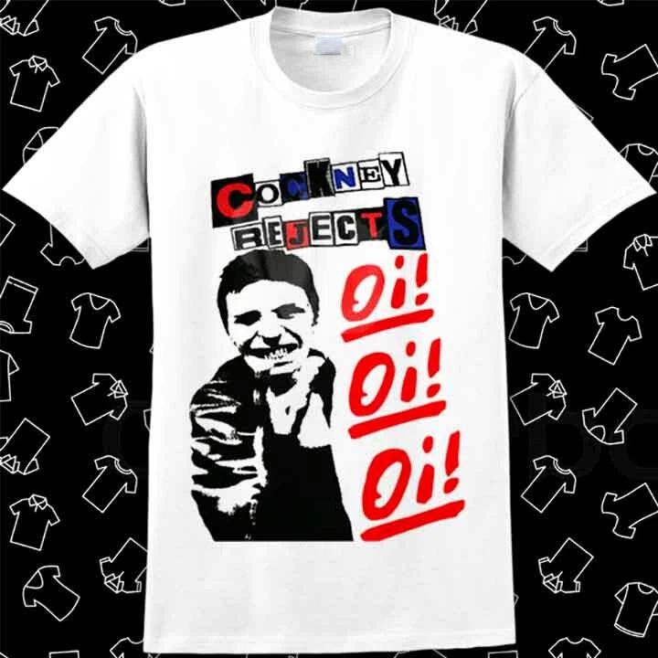 Cockney Rejects Oi Oi Oi Punk Meme T Shirt Meme Gift Funny Vintage Unisex 811 L