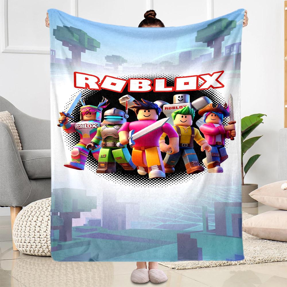 Roblox 275 Blanket Durable Comfort Perfect for Couch Sofa Seaside for All Occasions Warmthful Decor Suitable for Gifting Relatives and Friends