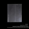 Polaroid A5 6-Hole Photo Album Refill Pages, Transparent PP, 76543 Inch, Loose-Leaf