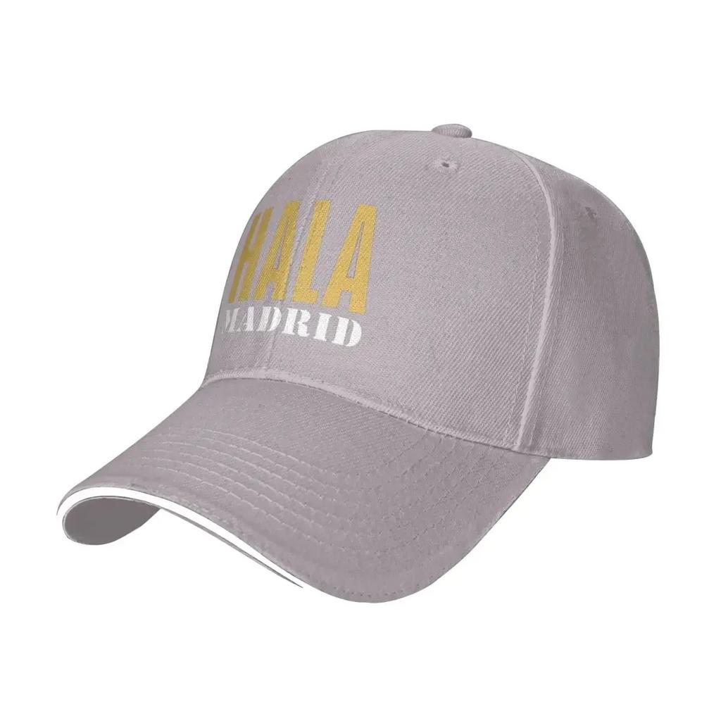 Preppy HALA MADRID Artistic Lettering Camping Baseball Caps Men Unisex Male Beach Coquette Hat Hip Hop Trucker Cap