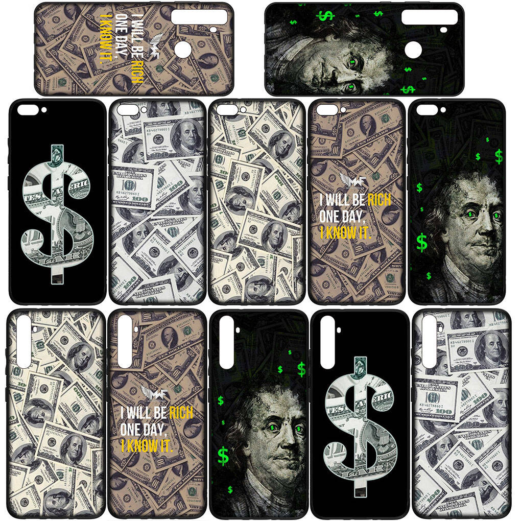 for Motorola Moto Edge 70 60 50 G54 G86 Samsung Galaxy S25 iPhone 17 16 15 Xiaomi Redmi Note 14 Pro Max Phone Case One Hundred Money Dollars 100 Cover
