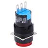 5PCS Momentary Push Button Switch LA16‑11 AB6‑M AC 250V 3A DC 30V 5A Round Button Switch