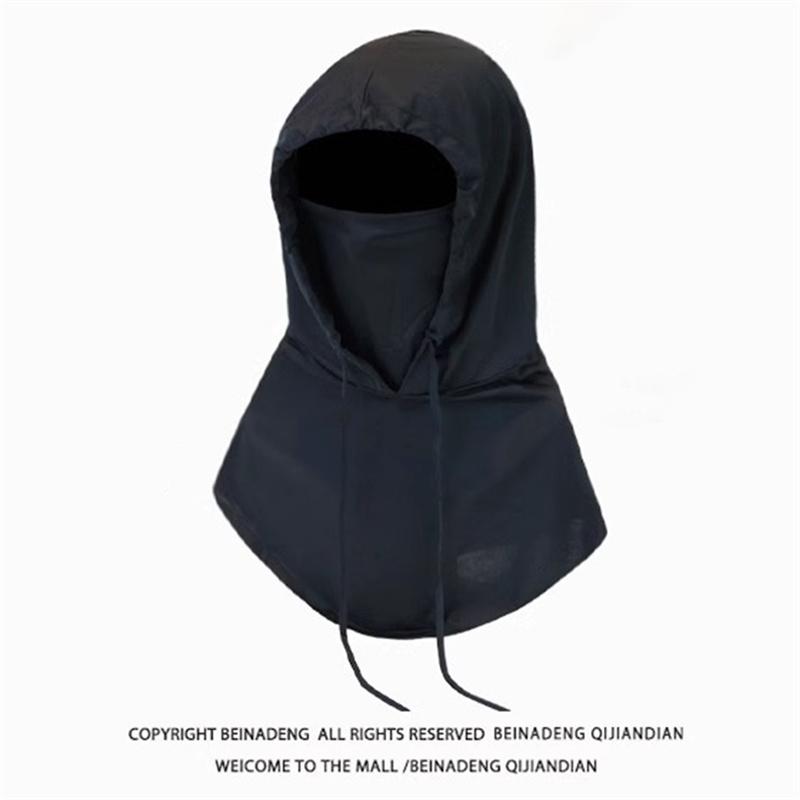 Sun UV Protection hat Breathable sun shield full face Ice silk bib Summer driving veil riding scarf Neck protection