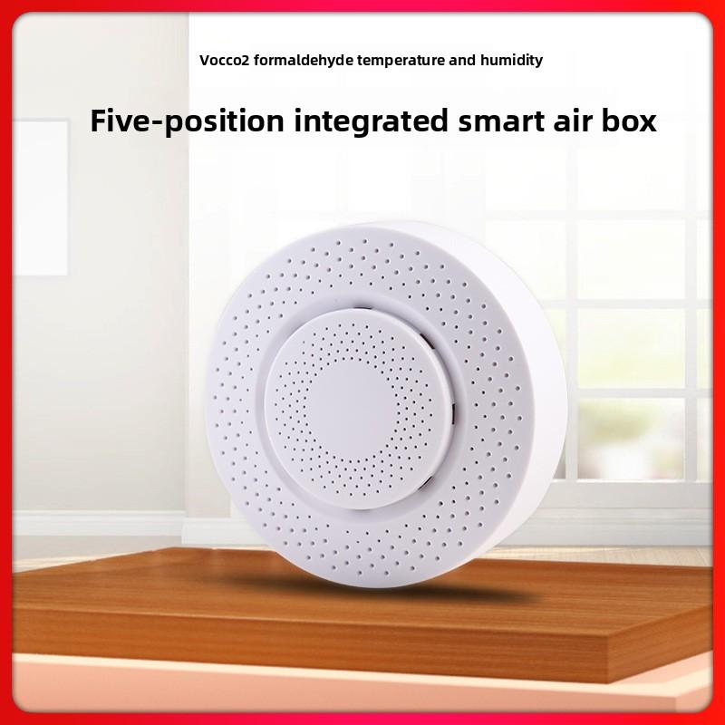 Tuya Smart WiFi Air Box - Home Formaldehyde, Carbon Dioxide Wireless Temperature-Humidity Detector