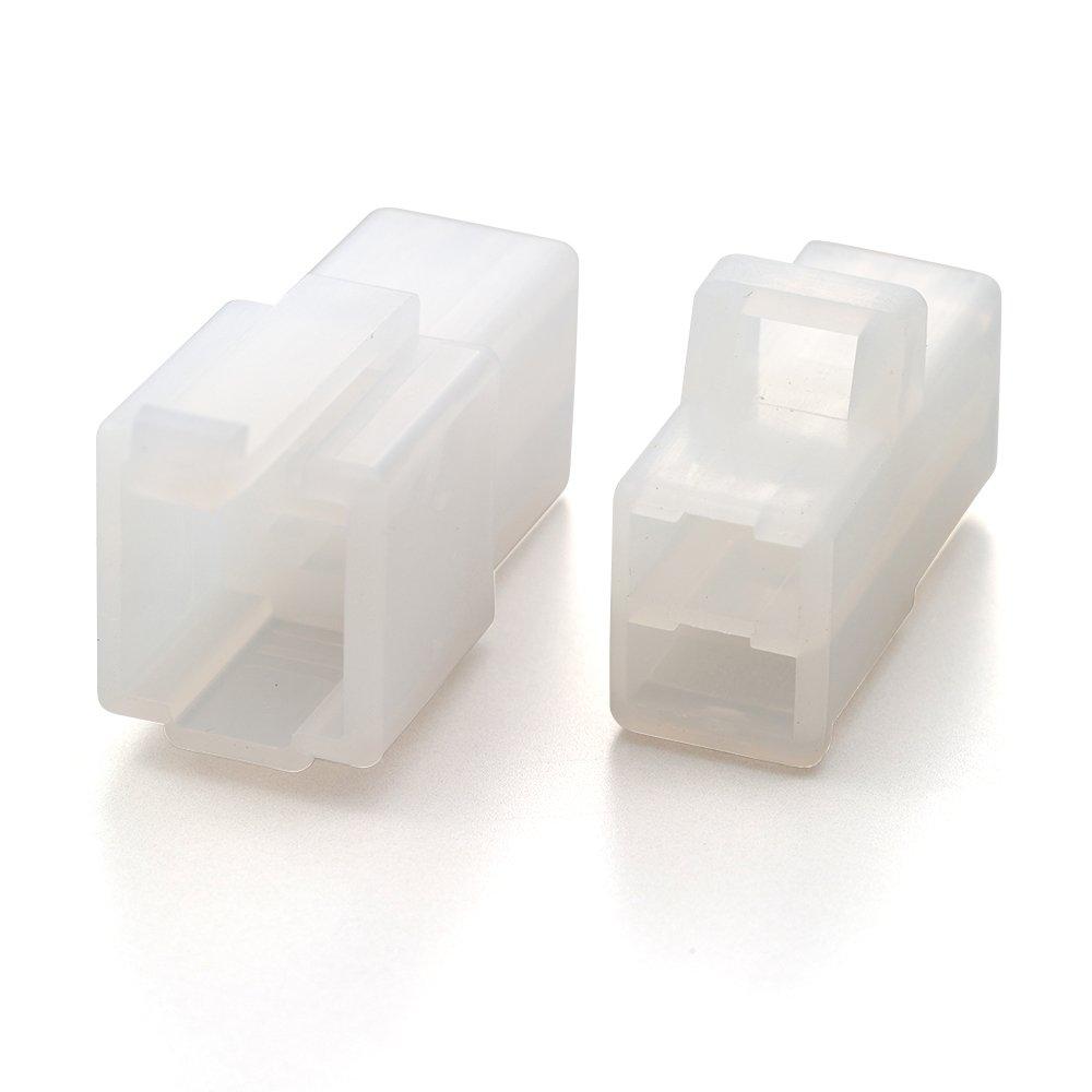 Daytona 250 Type Connector Set 2 Pole Reverse Lock Connector