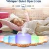 500ml Ultrasonic Air Diffuser With Timer For Home Relaxation