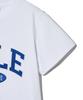 YALE Women'S Two-Tone Arch Crop Short Sleeve T-Shirt White