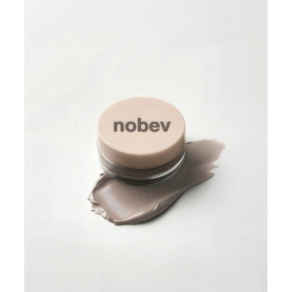Nobev [set] 2 Shading Pots  + 2 Finger Puffs   Corrector Brush Included 