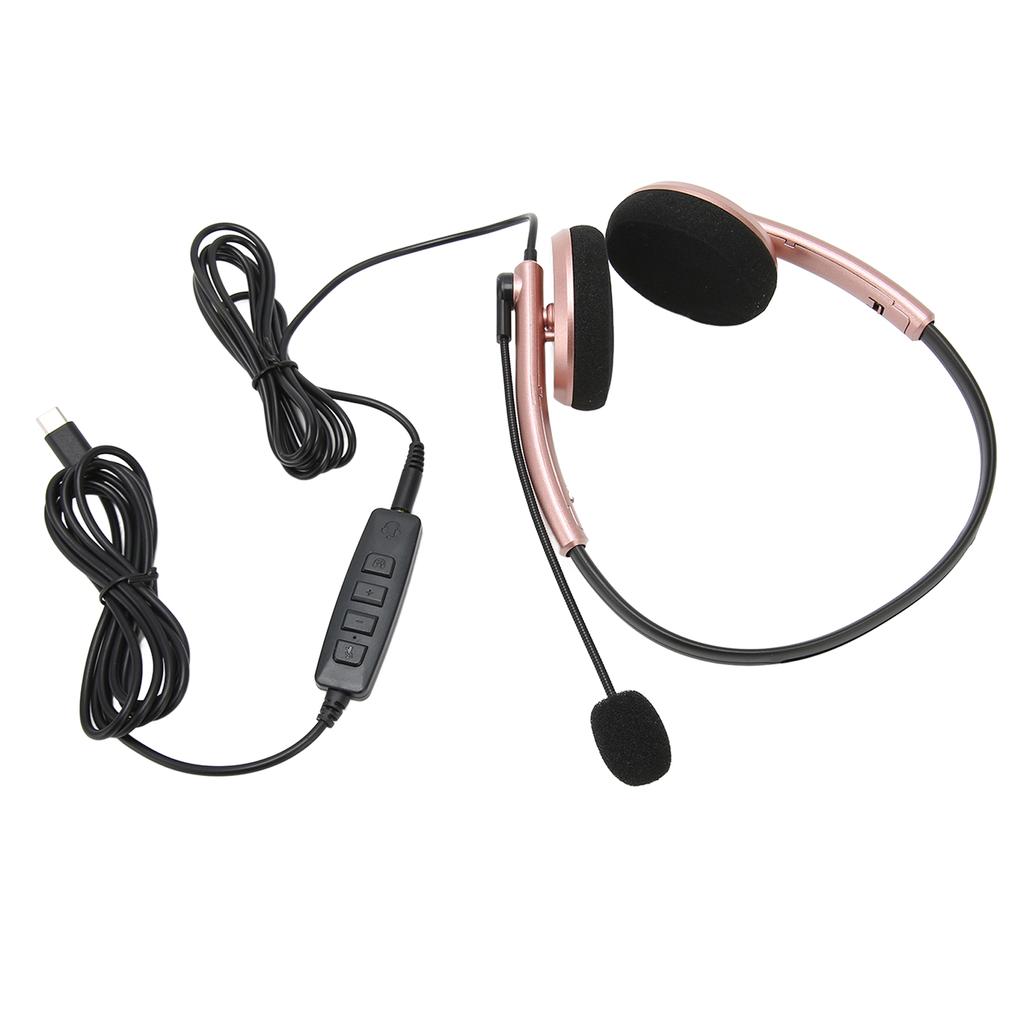 Callcenter-Headset Multifunktional Stilvoll Geräuschunterdrückung HD-Anruf Gehörschutz Telefon-Headset