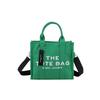 (Vert, Petit) lettre le sac cabas mode grande capacité