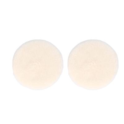 2Pcs Wool Polishing Pads Natural Universal Auto Buffing Pad Car Body Polisher Discs 125mm