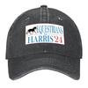 2026 Equestrians For Kamala Harris Baseball Cap New In The Hat Golf Wear Custom Caps Dad Hat Girl Men's