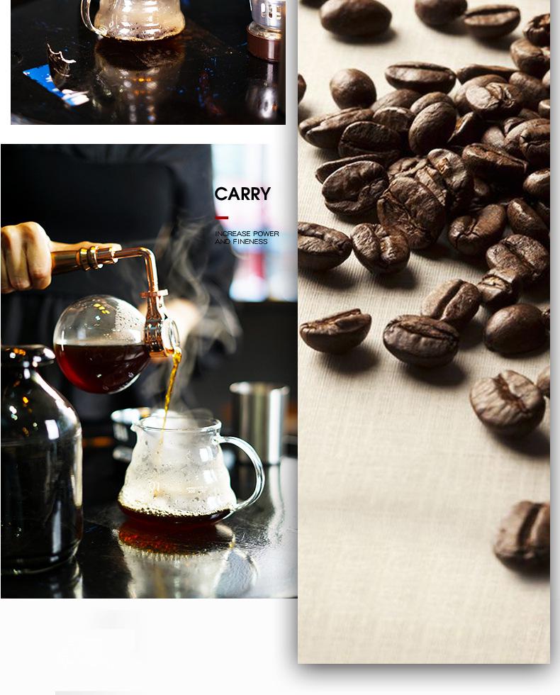 Household Glass Siphon Coffee Maker Set - 3 & 5 Serving Options