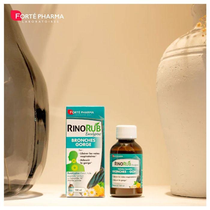 Forté Pharma RinoRub Eucalyptus Bronches Gorge 120 ML