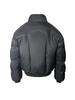 Men's Vintage American-Style Cotton Jacket: Trendy, High-End, Warm, Short Stand Collar, Black Coat for Autumn and Winter