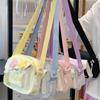 Japanese Cute Bag Female Simple Girl Messenger High Value Ins Fresh and Sweet Student Candy Color Messenger Bag
