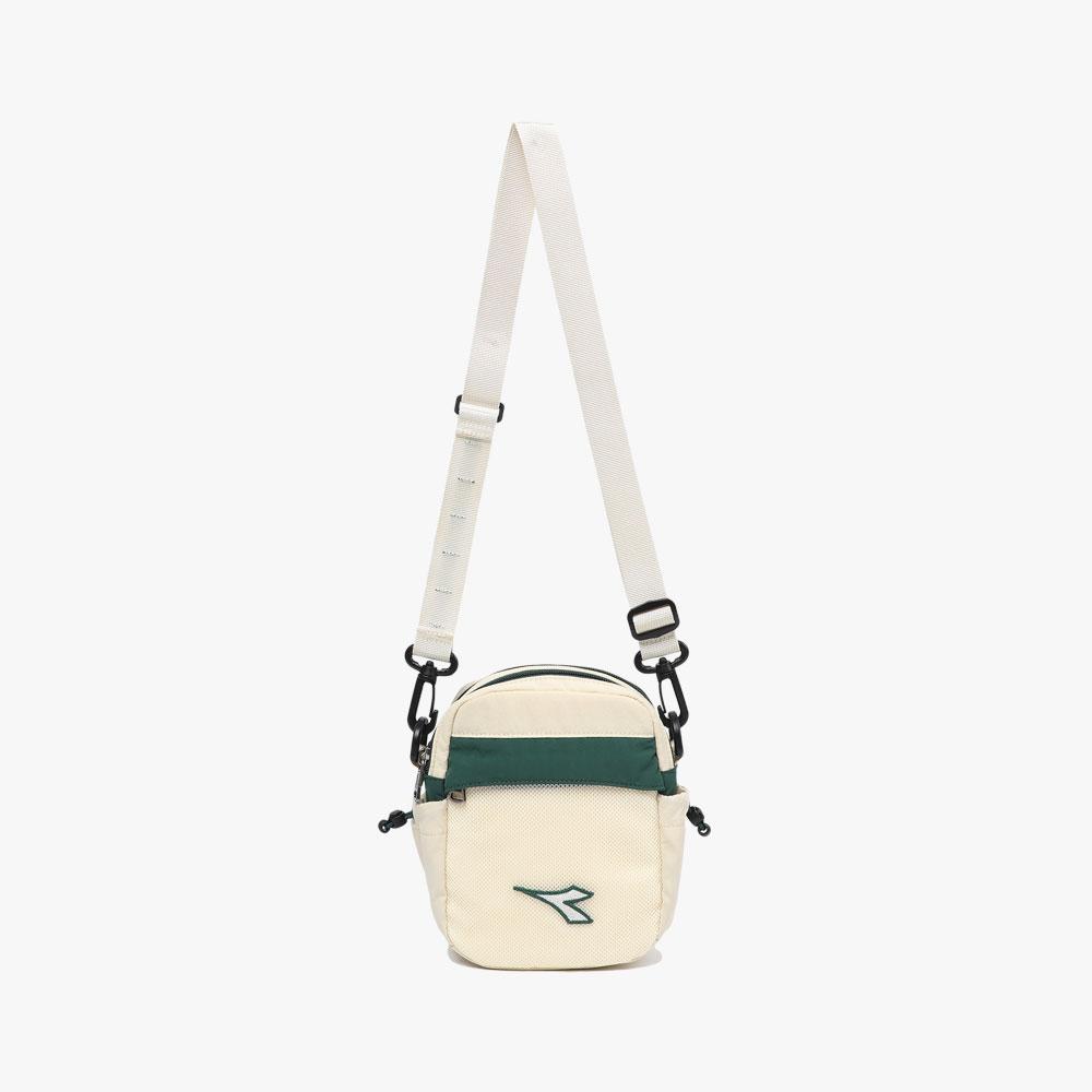 Diadora Grand Slam Square Crossbody Bag Ivory