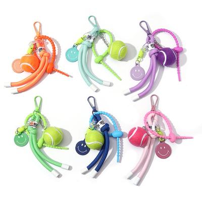 Neue Farbe Tennis Auto Schlüsselanhänger Anhänger Tasche Anhänger Sport Paracord Schlüsselanhänger - Tennis Geschenk und Souvenir für Fans und Liebhaber