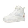 Anta Thick Sole High-Top Sneakers Women Sneakers White Gray 922248015-2