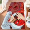 Japanese Anime Inuyasha Entrance Door Mat Washable Non-Slip Living Room Sofa Chairs Area Mat Kitchen Welcome Doormat
