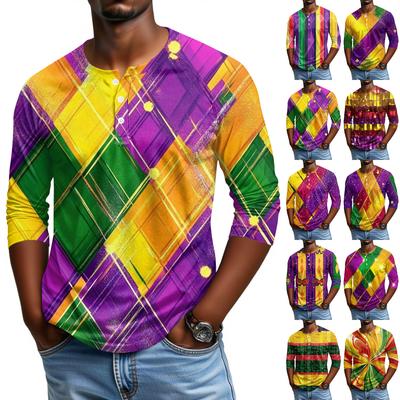Men's Raglan Sleeve Three-quarter Sleeve Top
