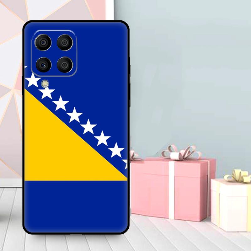 Bosnia Flag Case For Samsung Galaxy M36 M12 M52 M06 M16 M56 M33 M15 M55 M31 M13 M14 M53 M32 M35 M34 M54