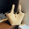 2025 New Versatile Niche Design Vegetable Basket Women's Bag High-end Texture Commuter Portable Messenger Bag Women's Trend